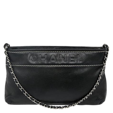 chanel nylon purse|Chanel nylon hand pochette bag.